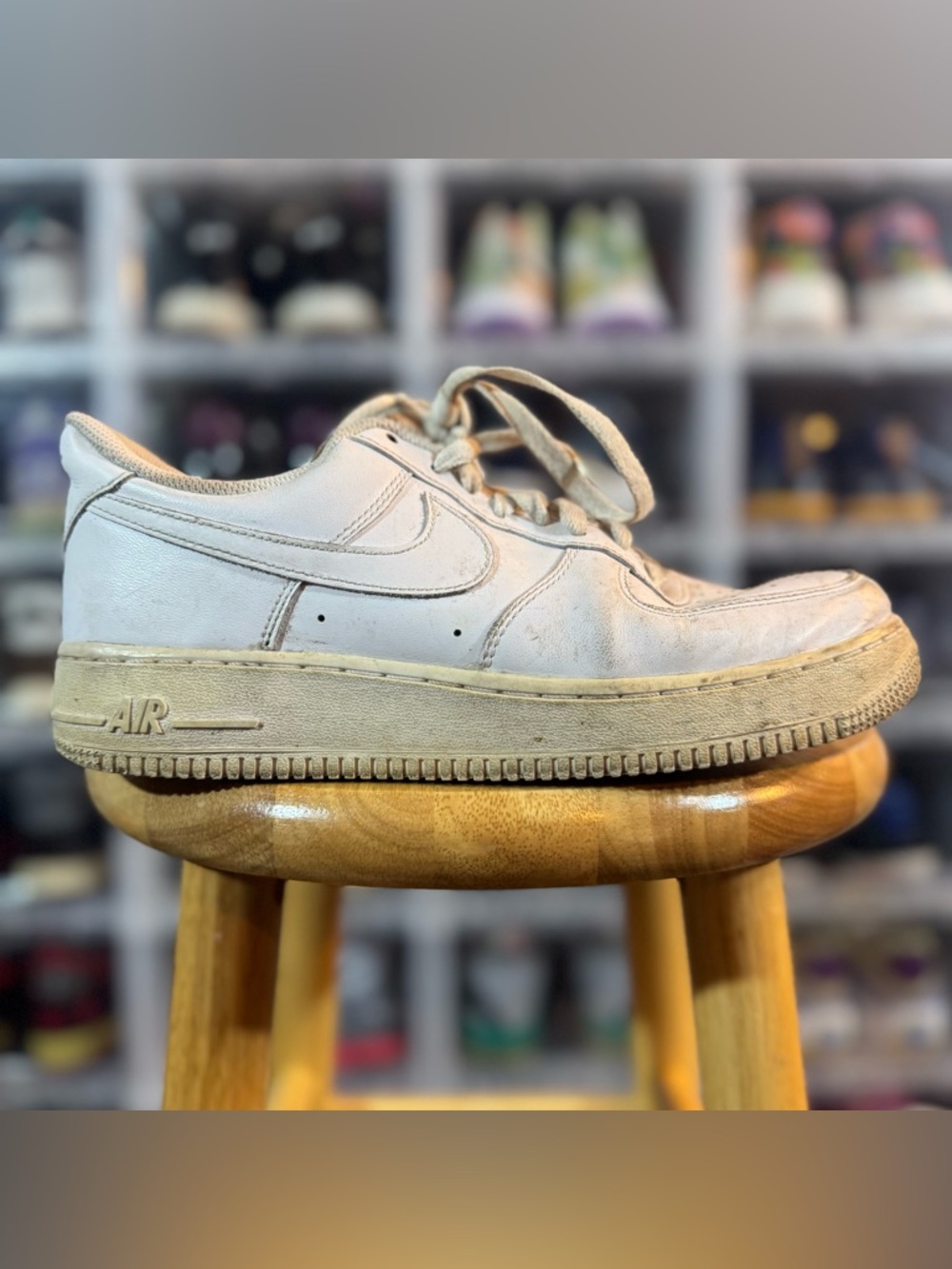 Nike All White Air Force Ones